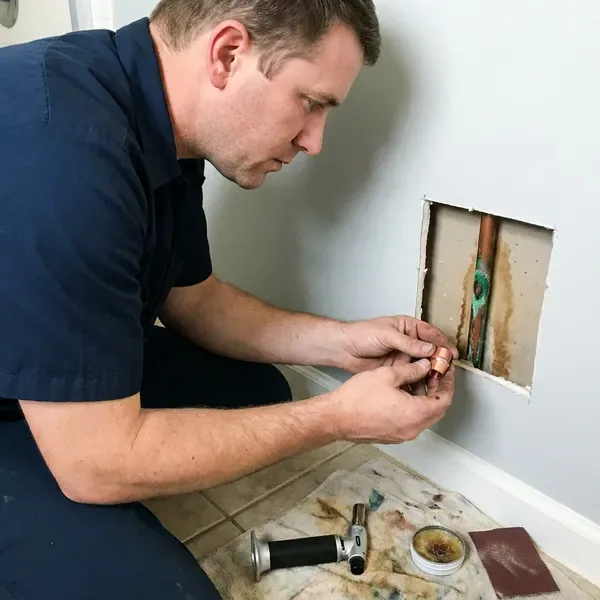 Copper Pipe Leak Repair in Fargo, ND