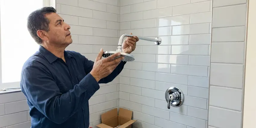 HPN Plumbing technician providing bathtub faucet replacement in Mandan