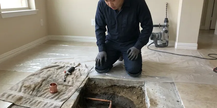 HPN Plumbing technician providing drain repairs in Fargo