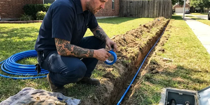 Water Line Installation in Fargo